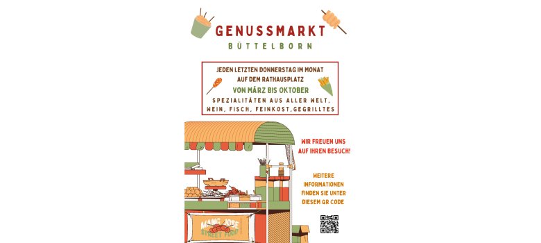 Foto: Flyer Genussmarkt 